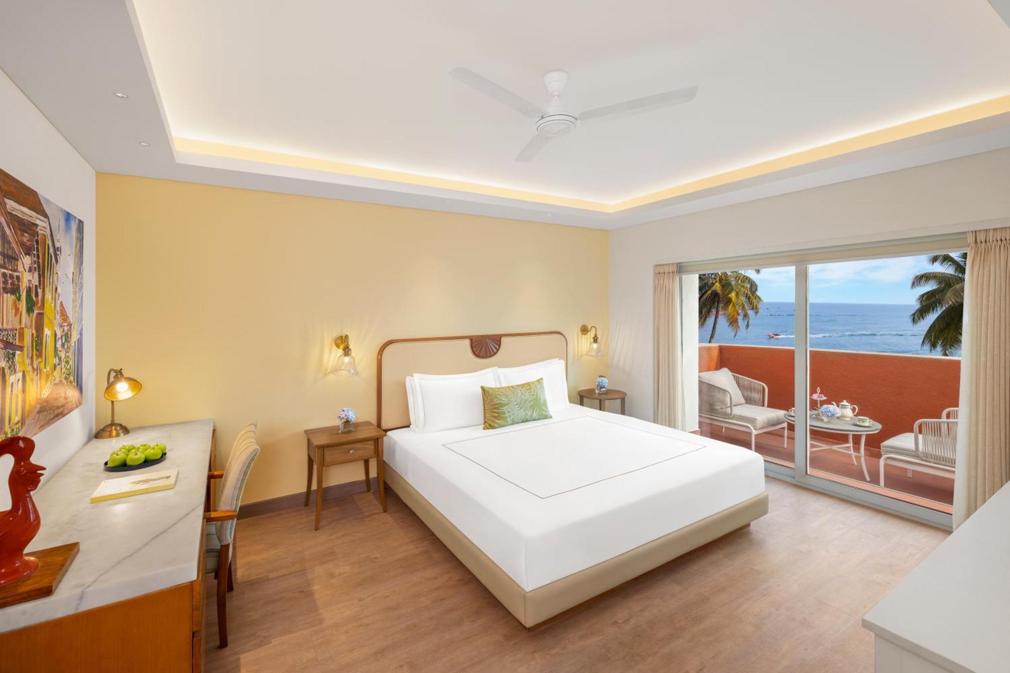 Taj Cidade De Goa Heritage, Goa Santa Cruz Extérieur photo Deluxe Ocean View Room
